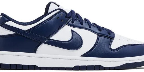 Dunk Low White Midnight Navy
