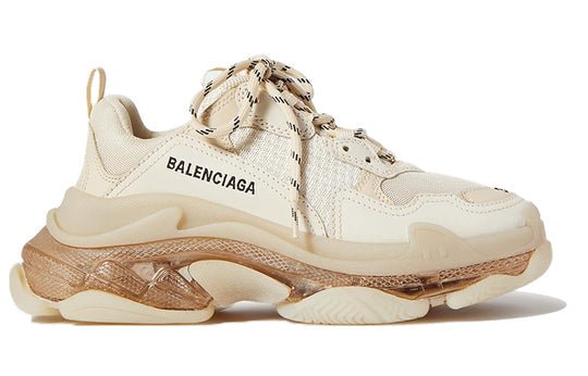 Balenciaga Triple S Clear Sole off white