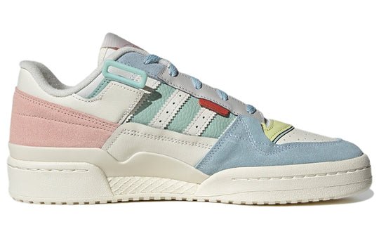 Adidas Forum Low Exhibit White-Pink-Blue