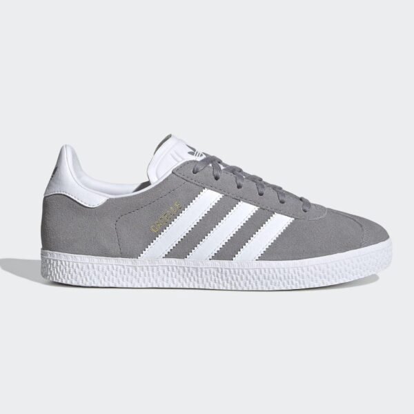 Adidas Gazelle Grey Three/ Cloud White/Gold Metallic