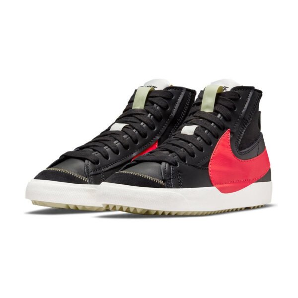 Blazer Mid 77 Jumbo  Black Bright Crimson ""