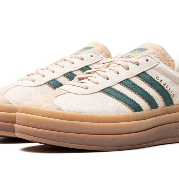 Adidas Gazelle Bold Cream Collegiate Green