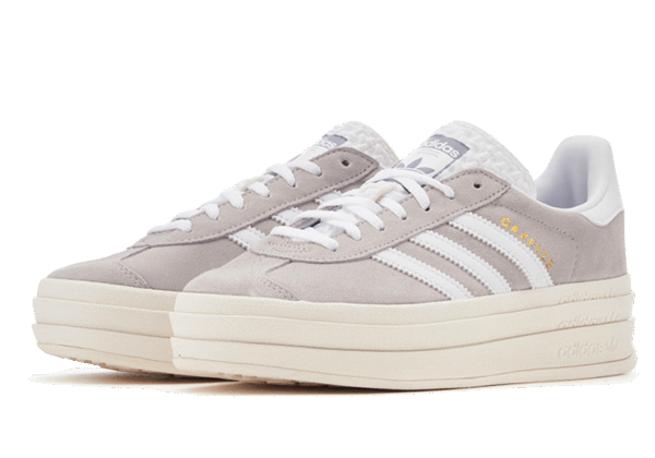 Adidas Gazelle Bold Grey White