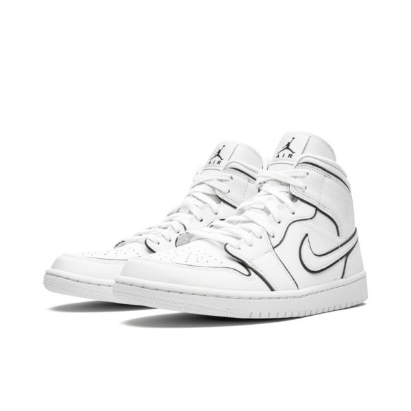 Air Jordan 1 Mid Iridescent Reflective White