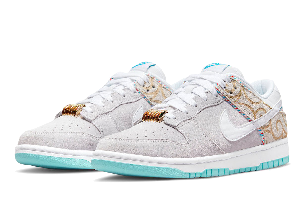 Dunk Low SE Barber Shop Grey