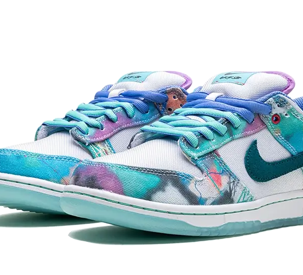 Dunk Low Futura Laboratories Bleached Aqua
