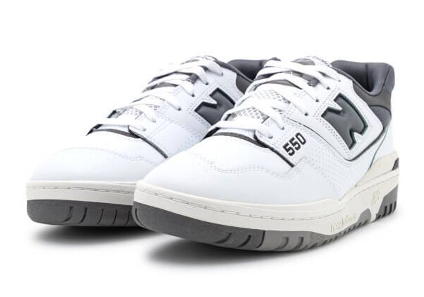New Balance 550 White Dark Grey