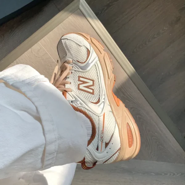 New Balance 530 MR530NI — Off White/Brown.