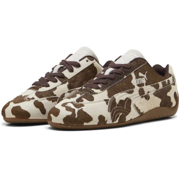 Puma SPEEDCAT COW WNS - Baskets basses - warm white-gum